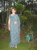 Susan in her new saree.