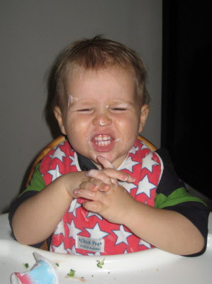 Yogurt face.