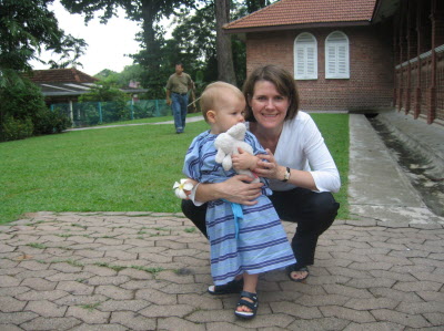 Susan and Conrad at St. George's.