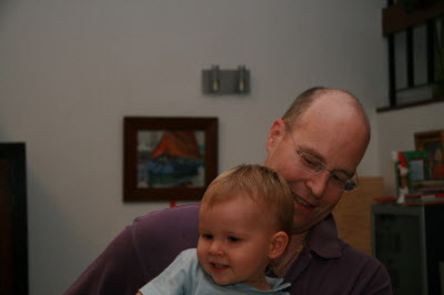 Daddy and Conrad.