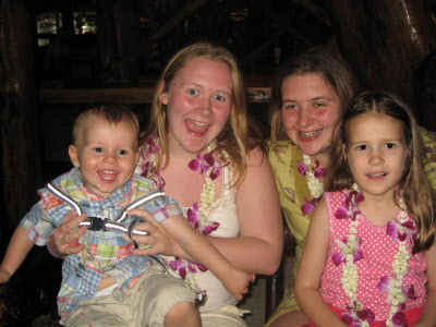 Supper in Phuket with the Stevenson's.
