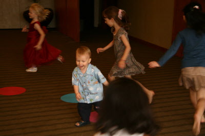 Conrad joining in the fun