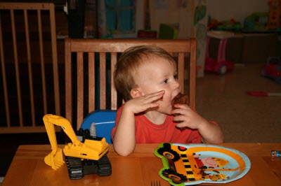 Conrad birthday boy.