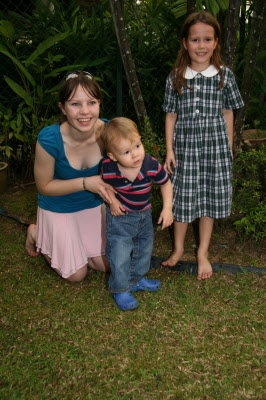 Amelia, Conrad and Lottie.