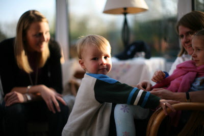 Lucy, Conrad and Susan.