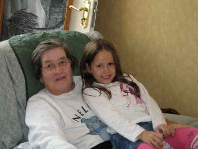 Granny Burton and Lottie.