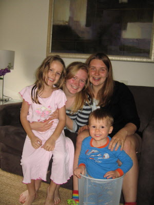 RoRo, Harriet, Lottie & Conrad.