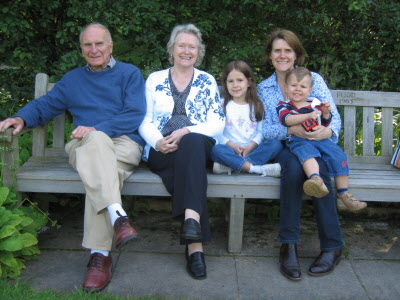 Grandpa Sam,Grandma Norma, Lottie, Susan & Conrad.