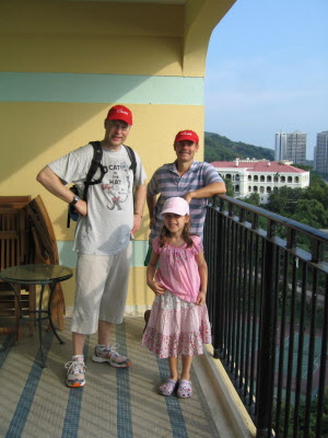 Peter, Phil and Lottie.