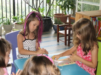 Ashleigh's birthday party.