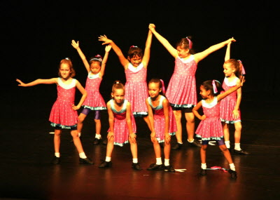 Lottie's Jazz Dance show.