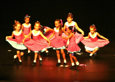 Lottie's Jazz Dance show.