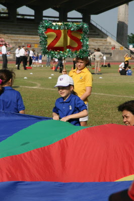 Parachute fun...