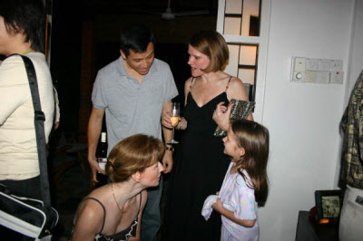 Alvin, Susan, Julie and Lottie.