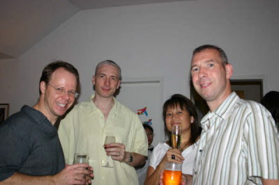 Antony, Alan, Duan and Mike.