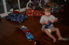 Christmas morning.