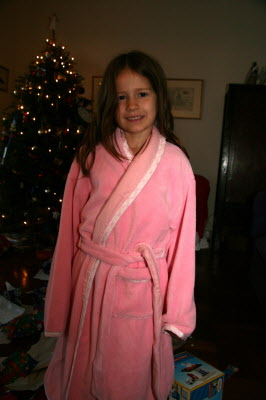New dressing gown.