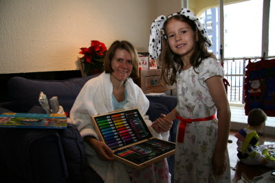 WOW look at this art set Mummy.