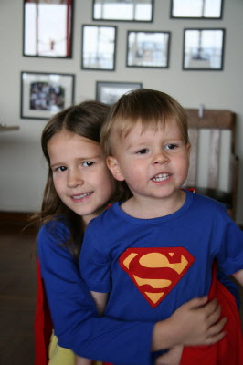 Superman and Superwoman!