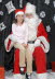 Lottie with Santa aat Kennedy School
