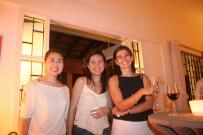 Belina, Vivien and Constance.