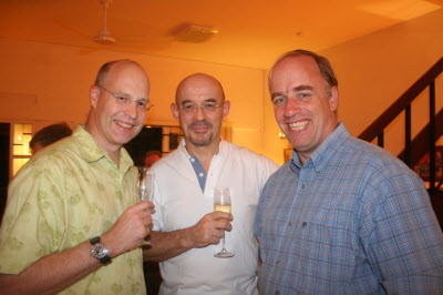 Peter, Alan and Pieter.