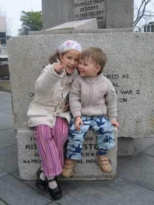 Lottie & Conrad at Matilda hospital.