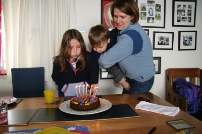 A little help blowing out candles.