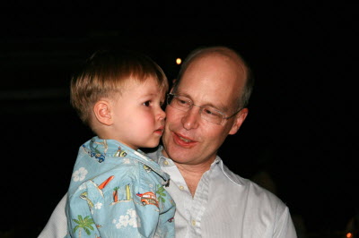 Conrad and his Daddy.