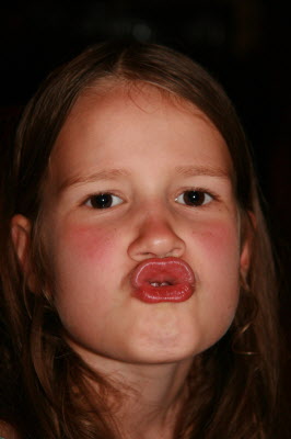 Piggy face.