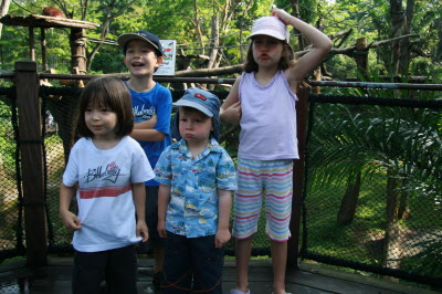 Sean, Connor, Lottie & Conrad.