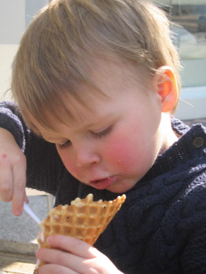 Icecream in Stanley.