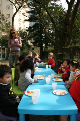 Feeding time!