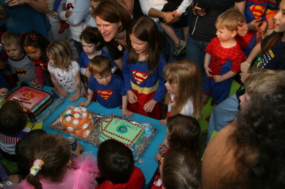Conrad and his birthday cakes