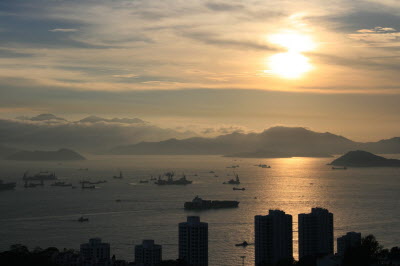 Telegraph Bay from Middleton Towers.