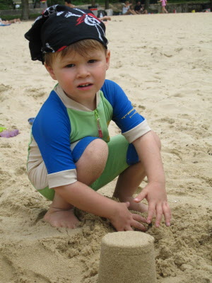 Conrad and his creation.