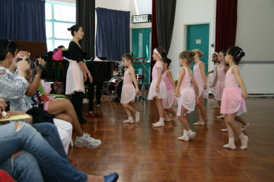 Last ballet lesson of the term.