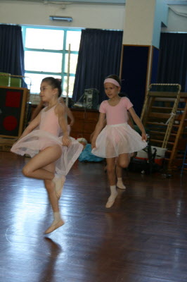 Last ballet lesson of the term.