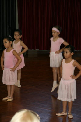 Last ballet lesson of the term.