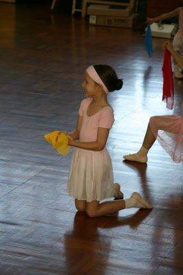 Last ballet lesson of the term.