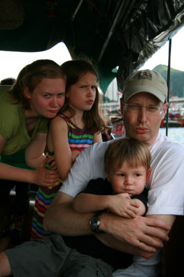 Grumpy faces.