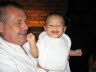 Max and baby Konrad.