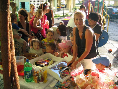 Charlotte's water birthday party.
