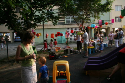 Lantern festival at Middleton Towers.