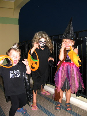 Halloween at Middleton Towers.