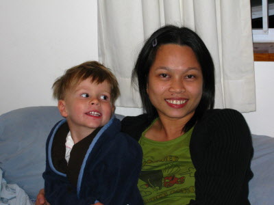 Conrad and Jo's daughter.