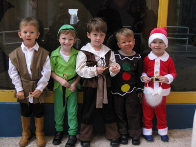 Jeremy, Toby, Jack, Conrad & Jono.