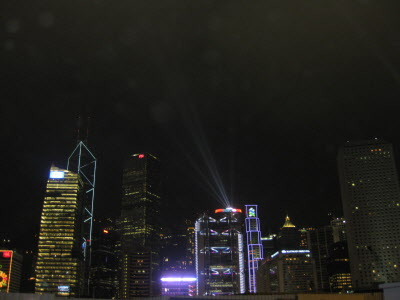 HK skyline 26 Dec 2008.