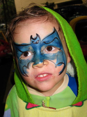 Conrad at Lulu's water fun party.
