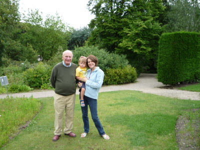 Sam, Conrad & Susan at RHS Harlowcarr gardens.